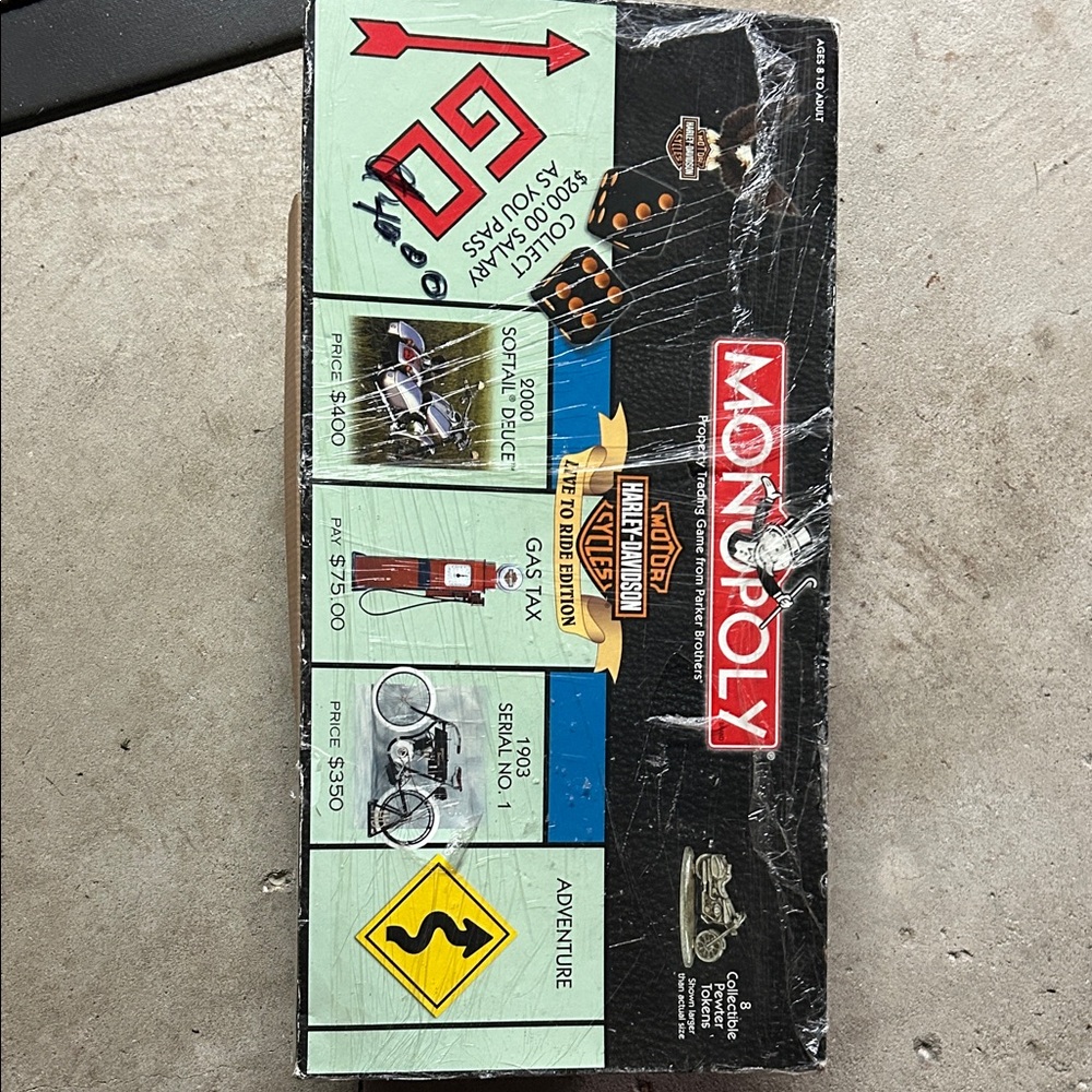 Monopoly Harley-Davidson Edition Board Game (vintage)